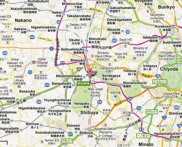 A: Yoyogi